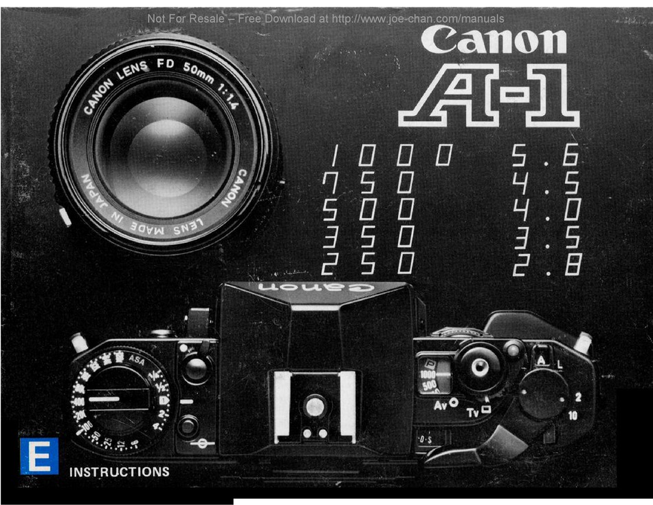 Canon A-1.  Best… camera… ever!&nbsp;(IMHO)